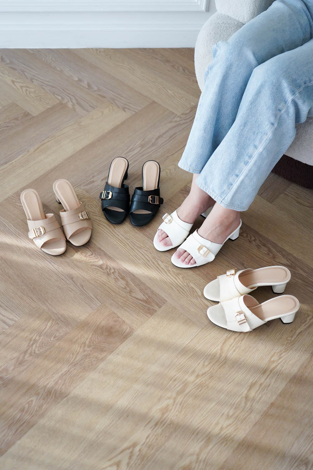 SOLACE - 6 cm Block Heels - ASTER
