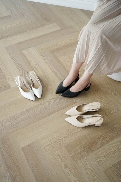 Solace - 5 Cm Block Heels Aurora